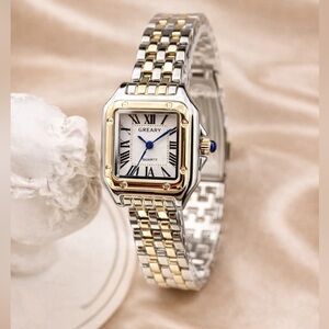 Panthere Two-Tone Classic Stainless Steel Watch